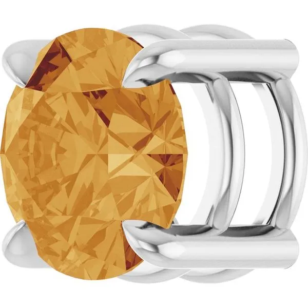 Solitaire Slide Pendant Image 2 Austin's Fine Diamonds & Jewelry Lyndhurst, NJ