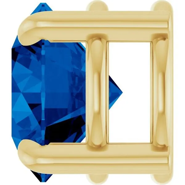 Solitaire Slide Pendant Image 3 J. West Jewelers Round Rock, TX