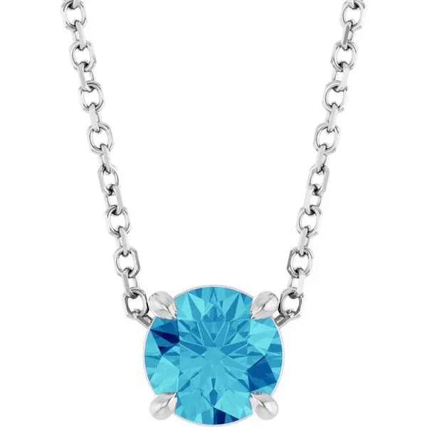 Solitaire Slide Necklace Clater Jewelers Louisville, KY