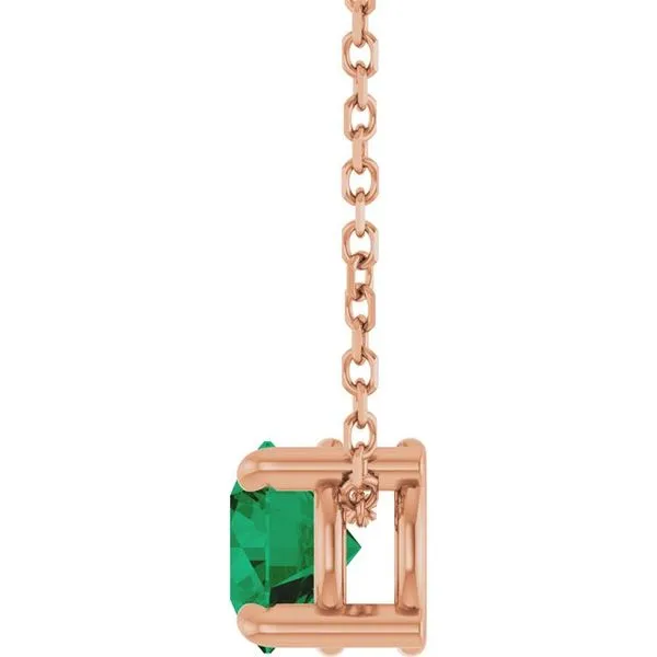 Solitaire Slide Necklace Image 3 Paul James Jewelers Angels Camp, CA