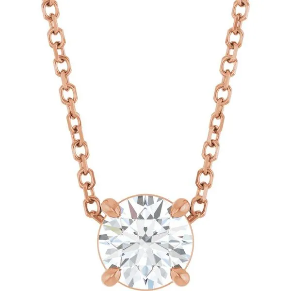 Solitaire Slide Necklace Clater Jewelers Louisville, KY