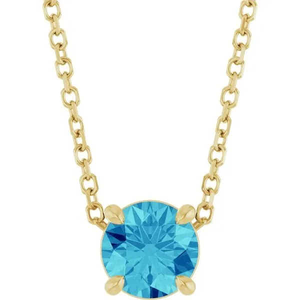 Solitaire Slide Necklace Diny's Jewelers Middleton, WI