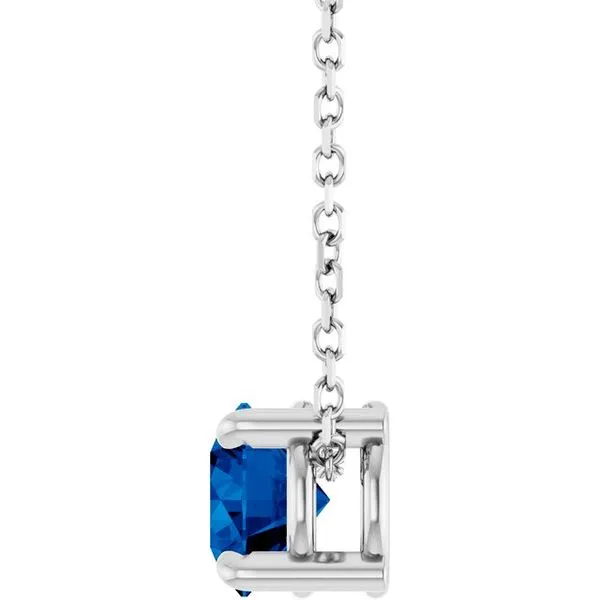 Solitaire Slide Necklace Image 3 Paul James Jewelers Angels Camp, CA