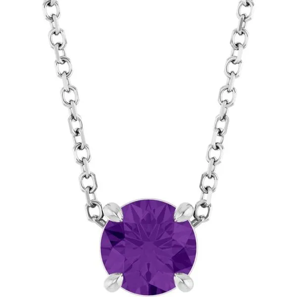 Solitaire Slide Necklace Clater Jewelers Louisville, KY