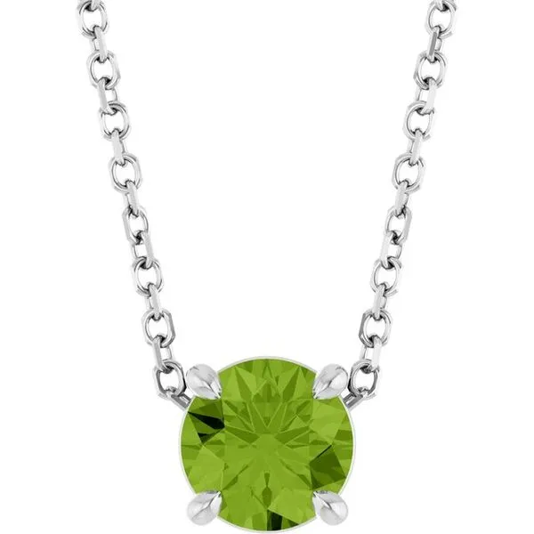 Solitaire Slide Necklace Gysbers Jewelry Waupun, WI