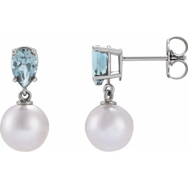 Pearl Earrings J. West Jewelers Round Rock, TX
