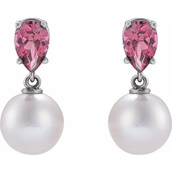 Pearl Earrings Image 2 Spath Jewelers Bartow, FL