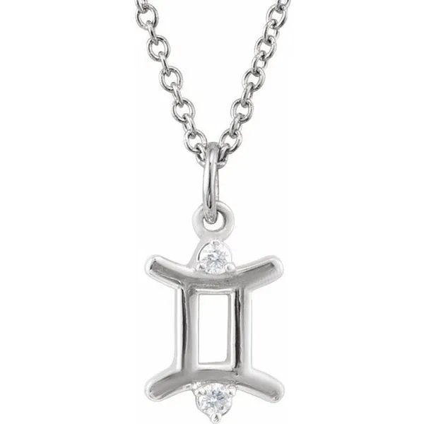 Accented Zodiac Necklace Gysbers Jewelry Waupun, WI