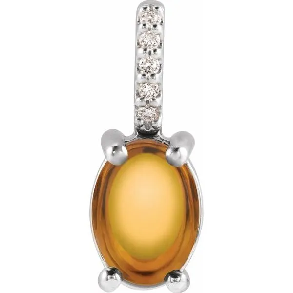 Accented Cabochon Pendant Gysbers Jewelry Waupun, WI
