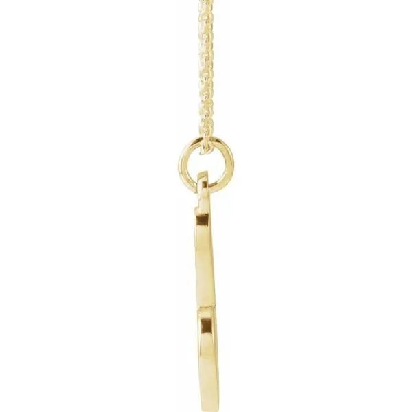 Petite Initial Necklace Image 3 Arnold's Jewelry and Gifts Logansport, IN