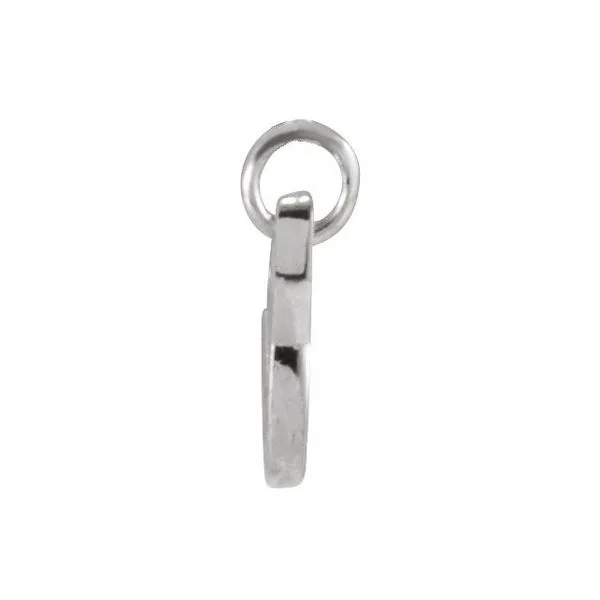 Petite Initial Pendant Image 3 Hopman Jewelers Elkhart, IN