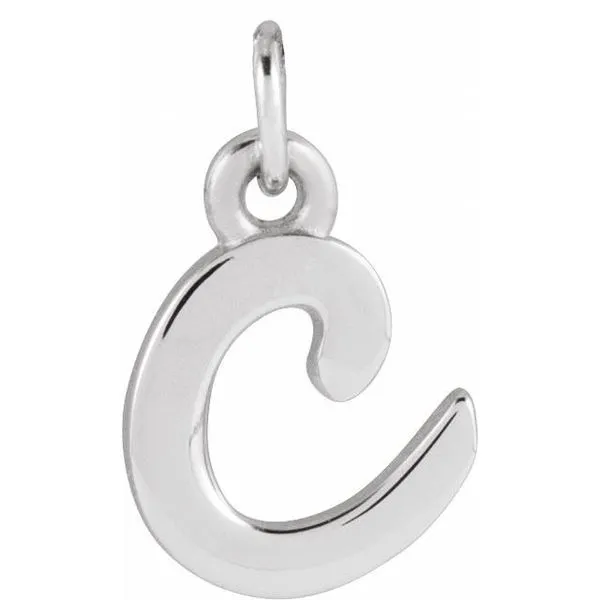 Petite Initial Pendant Hopman Jewelers Elkhart, IN
