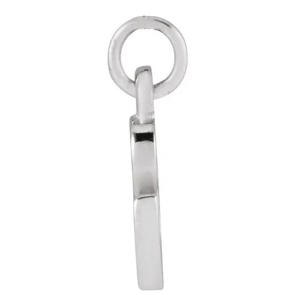 Petite Initial Pendant Image 3 Studio D Jewelers Woodstock, IL