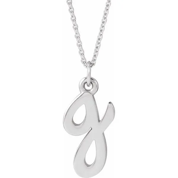 Petite Initial Necklace Arlene's Fine Jewelry Vidalia, GA