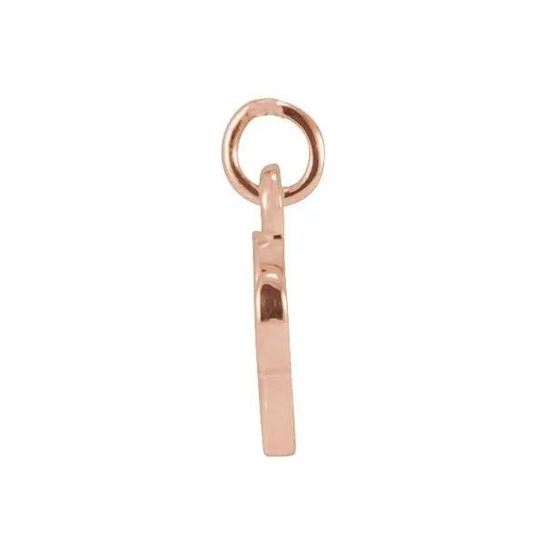 Petite Initial Pendant Image 3 Spath Jewelers Bartow, FL