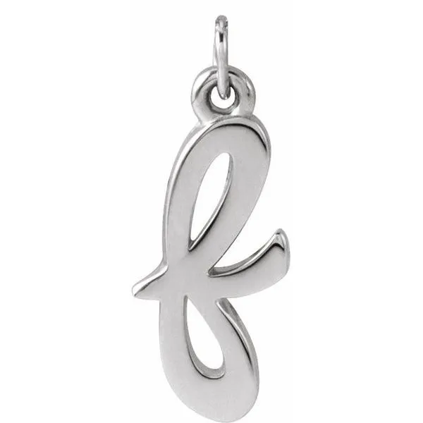 Petite Initial Pendant D'Errico Jewelry Scarsdale, NY