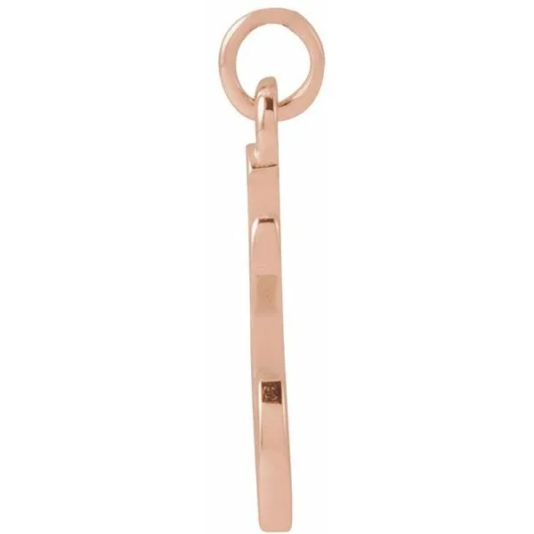 Petite Initial Pendant Image 3 Rasmussen Jewelers Spanish Fork, UT