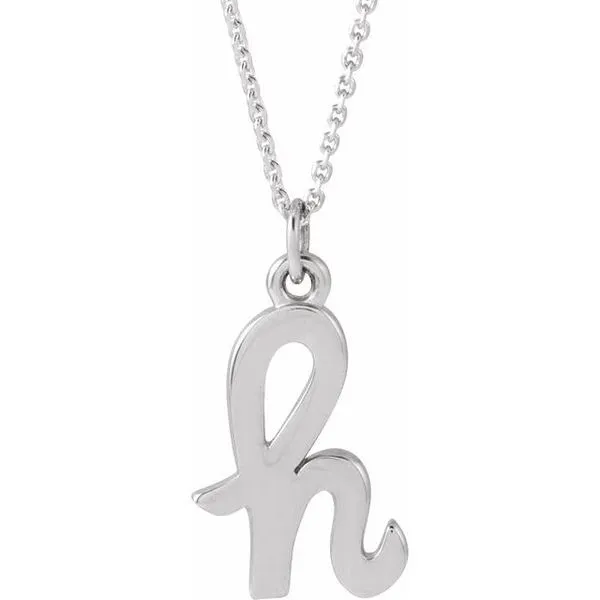 Petite Initial Necklace J. Meredith Jewelers Delafield, WI