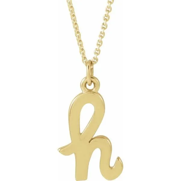 Petite Initial Necklace Berilian Jewelers Folsom, CA