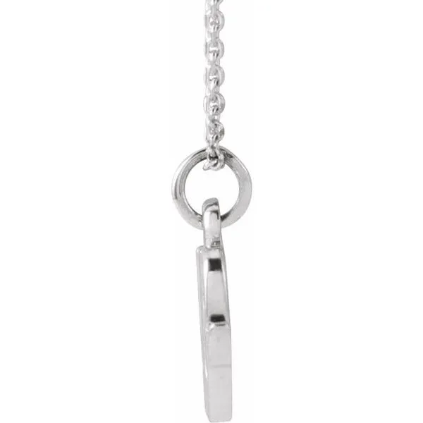 Petite Initial Necklace Image 3 Graham Jewelers Wayzata, MN