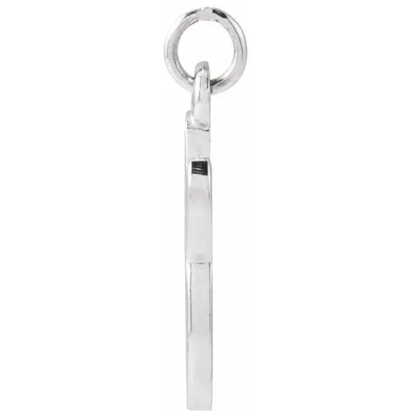 Petite Initial Pendant Image 3 Studio D Jewelers Woodstock, IL