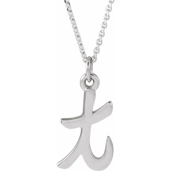 Petite Initial Necklace Studio D Jewelers Woodstock, IL