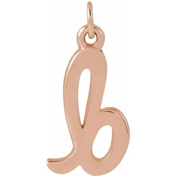 Petite Initial Pendant Hopman Jewelers Elkhart, IN