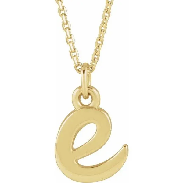 Petite Initial Necklace D'Errico Jewelry Scarsdale, NY
