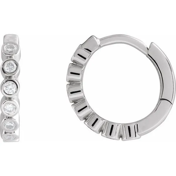 Hinged Hoop Earrings Allain's Jewelry New Iberia, LA