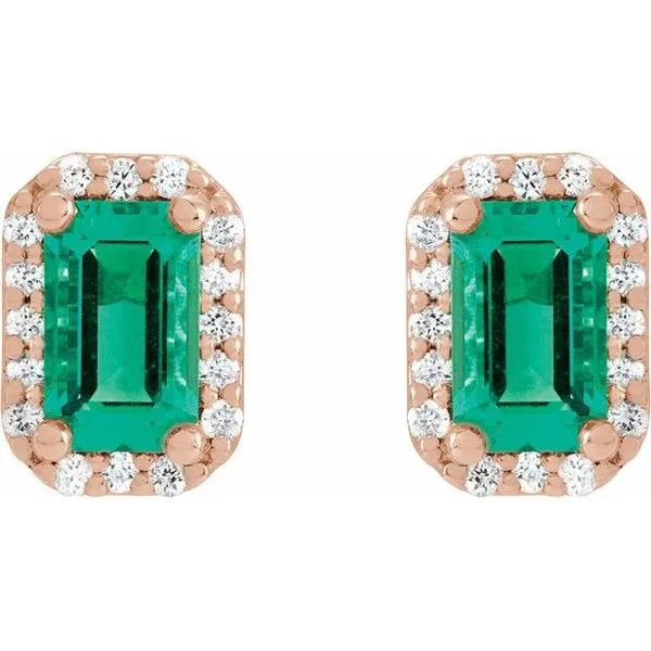 Halo-Style Earrings Image 2 Paul James Jewelers Angels Camp, CA