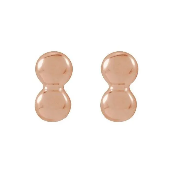 Tiny Bead Earrings Image 3 Ellsworth Jewelers Ellsworth, ME