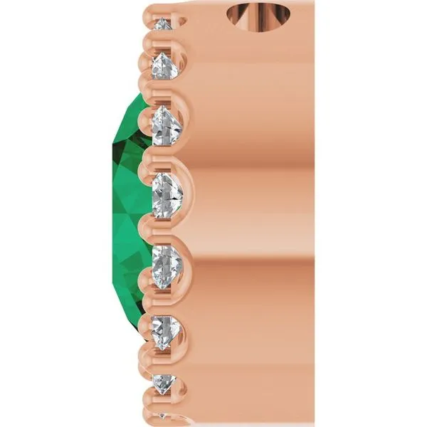 Halo-Style Pendant Image 3 Diny's Jewelers Middleton, WI