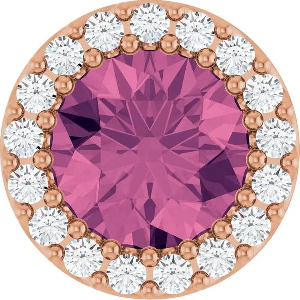 Halo-Style Pendant Becky Beck's Jewelry DeKalb, IL