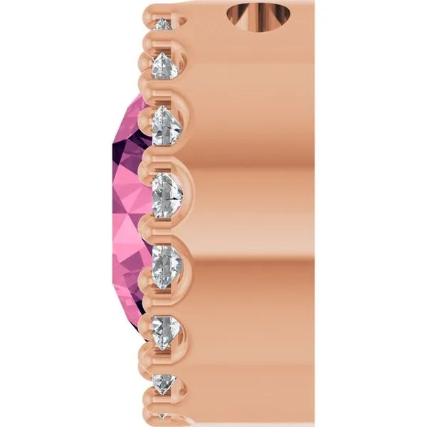 Halo-Style Pendant Image 3 Becky Beck's Jewelry DeKalb, IL