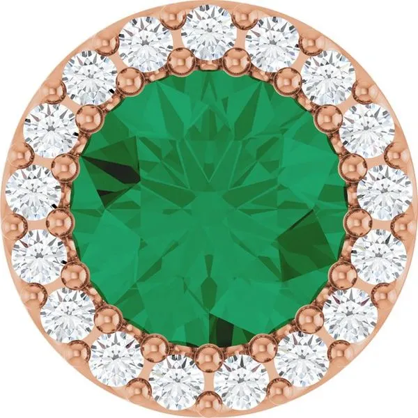 Halo-Style Pendant Hopman Jewelers Elkhart, IN