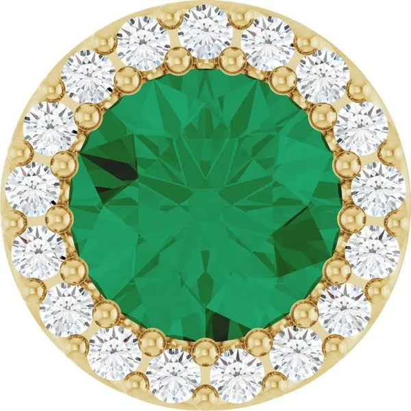 Halo-Style Pendant Allain's Jewelry New Iberia, LA