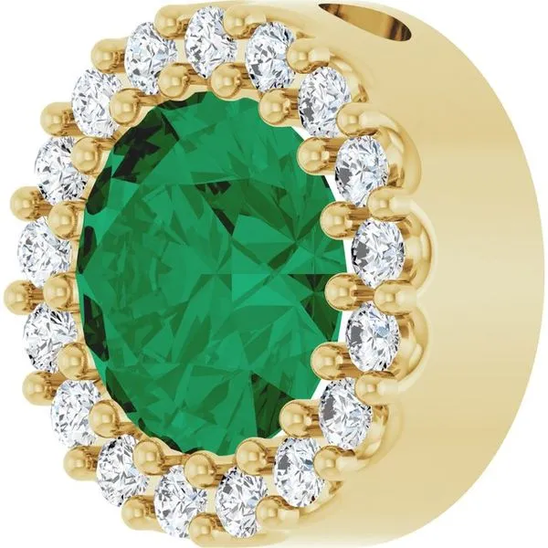 Halo-Style Pendant Image 2 Rasmussen Jewelers Spanish Fork, UT