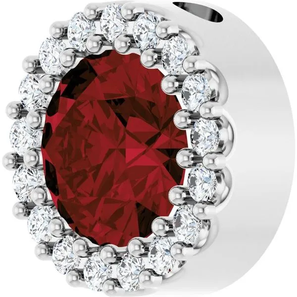 Halo-Style Pendant Image 2 Graham Jewelers Wayzata, MN