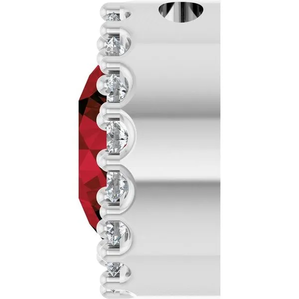 Halo-Style Pendant Image 3 Graham Jewelers Wayzata, MN