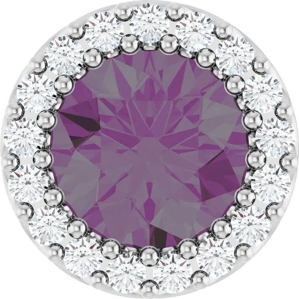 Halo-Style Pendant Spath Jewelers Bartow, FL