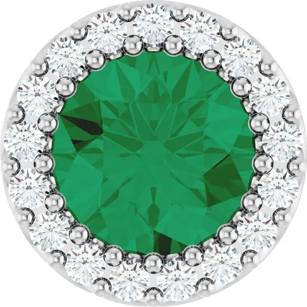 Halo-Style Pendant Rasmussen Jewelers Spanish Fork, UT