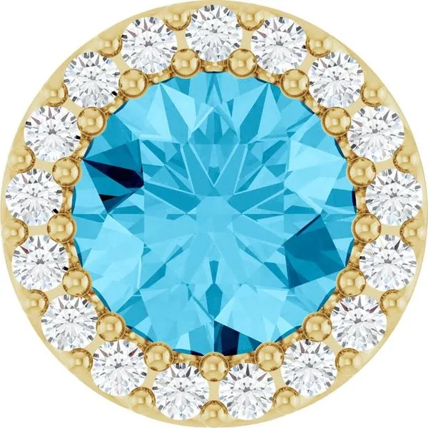 Halo-Style Pendant J. Meredith Jewelers Delafield, WI