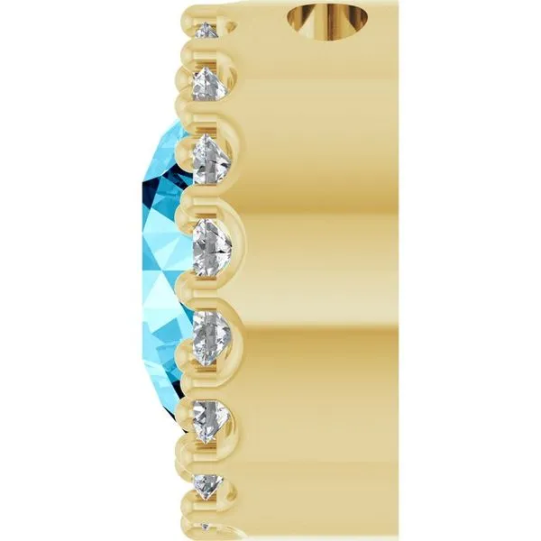 Halo-Style Pendant Image 3 Rasmussen Jewelers Spanish Fork, UT