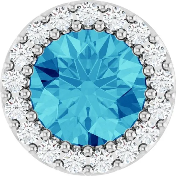 Halo-Style Pendant Hopman Jewelers Elkhart, IN