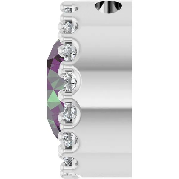 Halo-Style Pendant Image 3 Arlene's Fine Jewelry Vidalia, GA