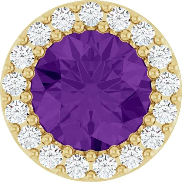 Halo-Style Pendant M. J. Thomas Jewelers, Ltd. Stratford, CT