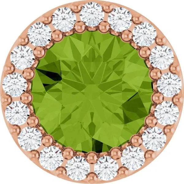 Halo-Style Pendant Hopman Jewelers Elkhart, IN