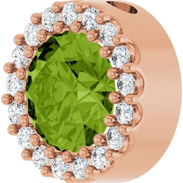 Halo-Style Pendant Image 2 Hopman Jewelers Elkhart, IN