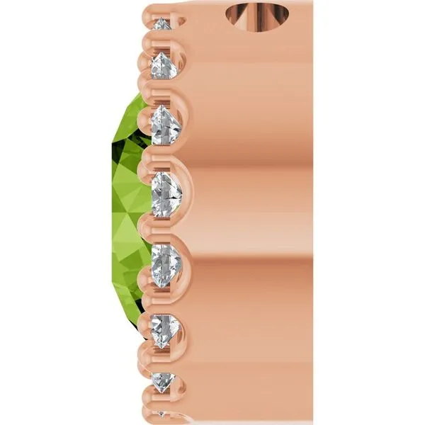 Halo-Style Pendant Image 3 Arnold's Jewelry and Gifts Logansport, IN