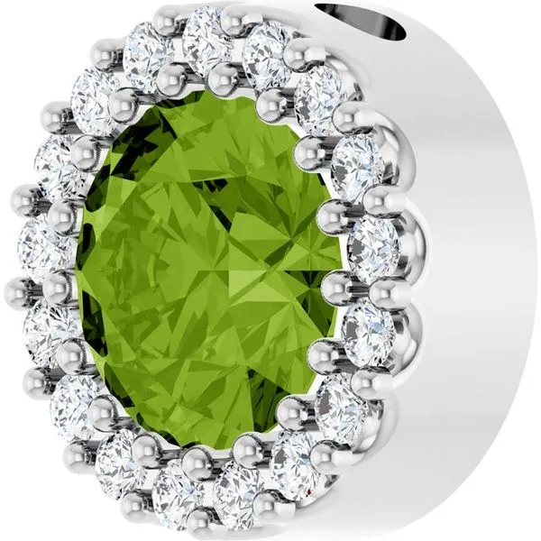 Halo-Style Pendant Image 2 Boyd Jewelers Wesley Chapel, FL